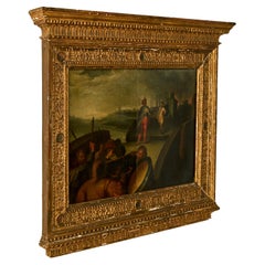 Öl auf Leinwand, Otto van Veen zugeschrieben, mit ornamentalem Rahmen