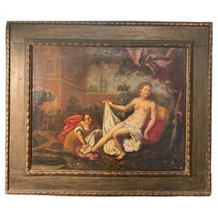 Huile sur toile, Bethsabée au bain, XVIIe siècle, France