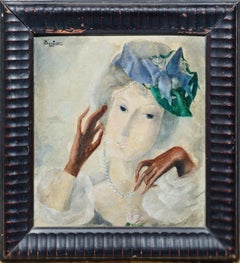 Oil on canvas by Alexandre Zinoview 1925