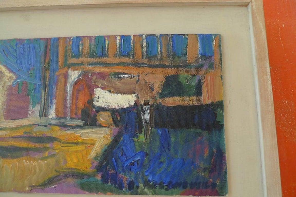 Contemporary Oil on Canvas by Alexey Krasnovsky, 2000 For Sale