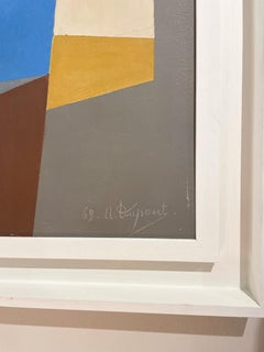 Oil on Canvas by Armilde Dupont, Belgium, 1970s