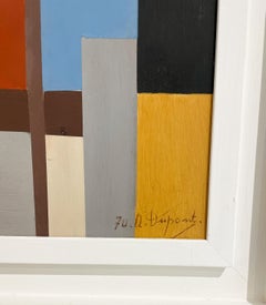 Oil on Canvas by Armilde Dupont, Belgium, 1970s