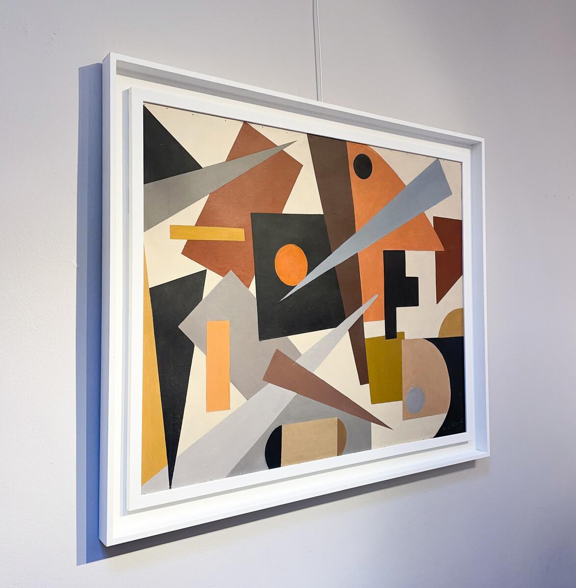 Huile sur toile d'Armilde Dupont, Belgique, années 1970 en vente 1