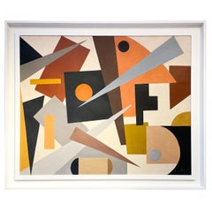 Oil on Canvas by Armilde Dupont, Belgium, 1970s