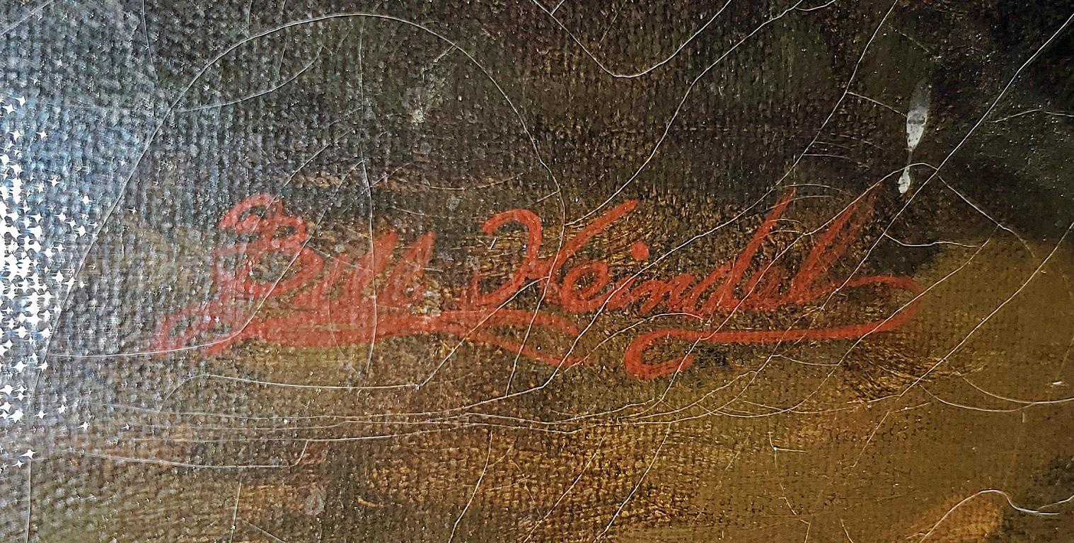 vet bill oil on canvas