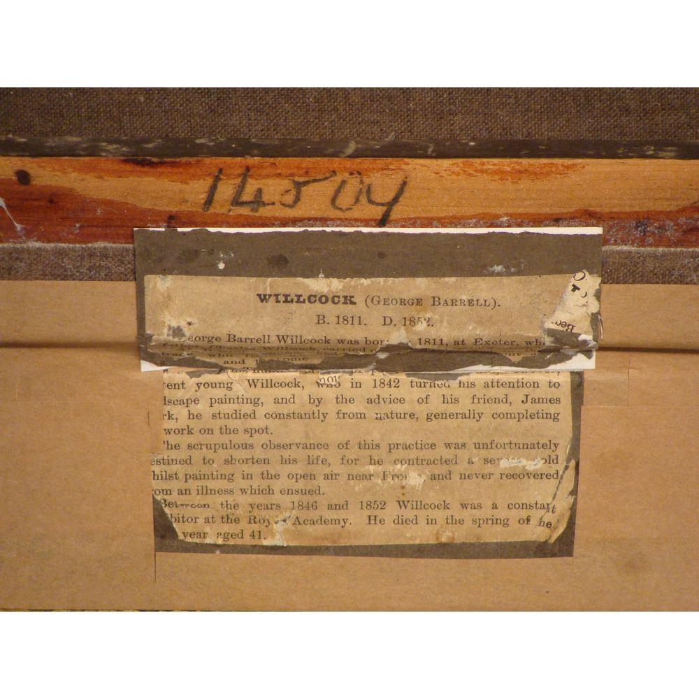 Oil on Canvas by George Burrell Willcock RA For Sale 2