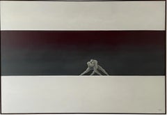 Huile sur toile d'Henri Morez, Paris, France, circa 2007