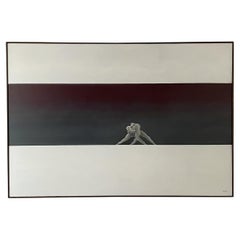 Óleo sobre lienzo de Henri Morez, París, Francia, hacia 2007