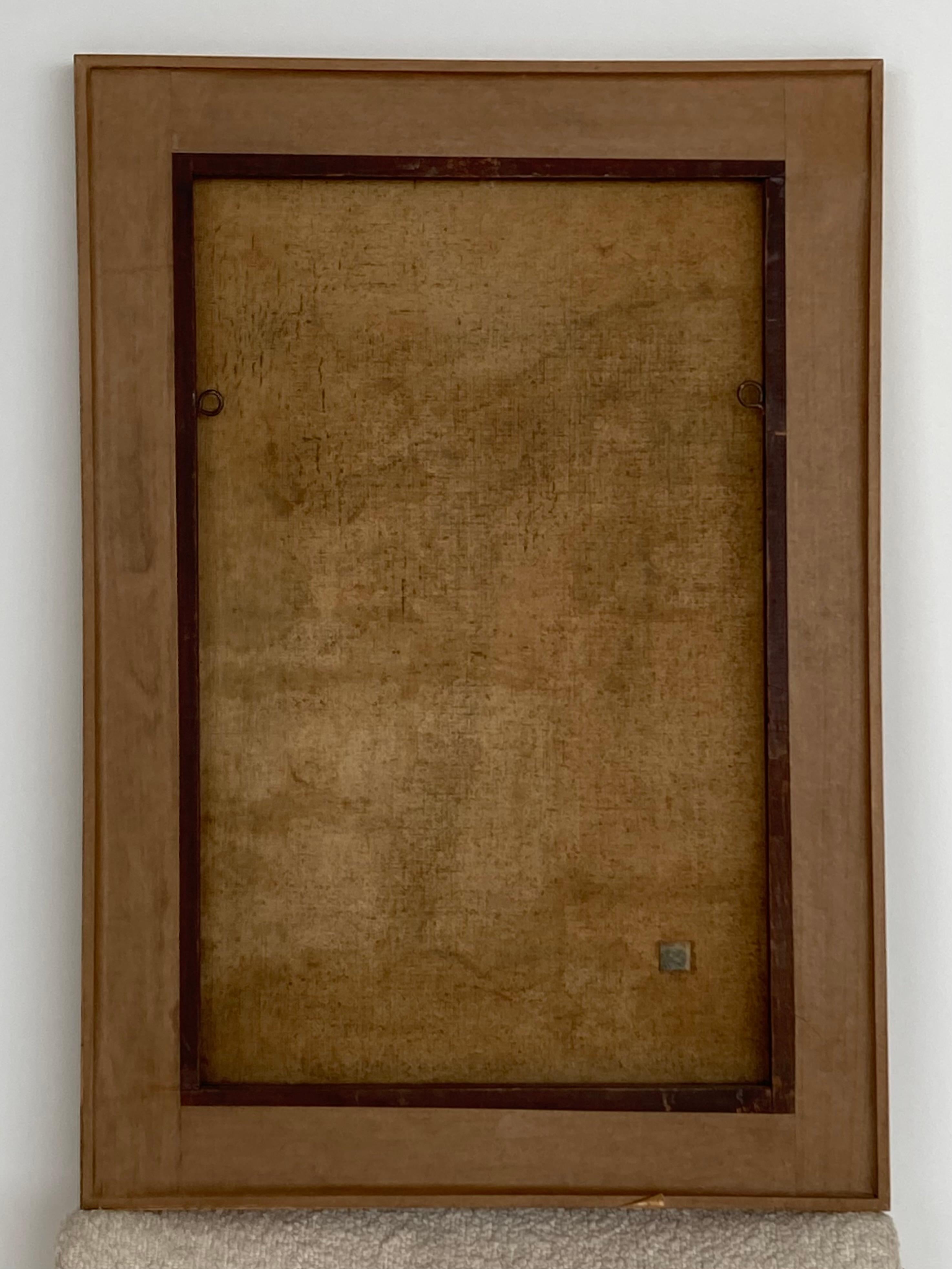 Óleo sobre lienzo de la pintora italo-brasileña Maria Polo Lienzo en venta