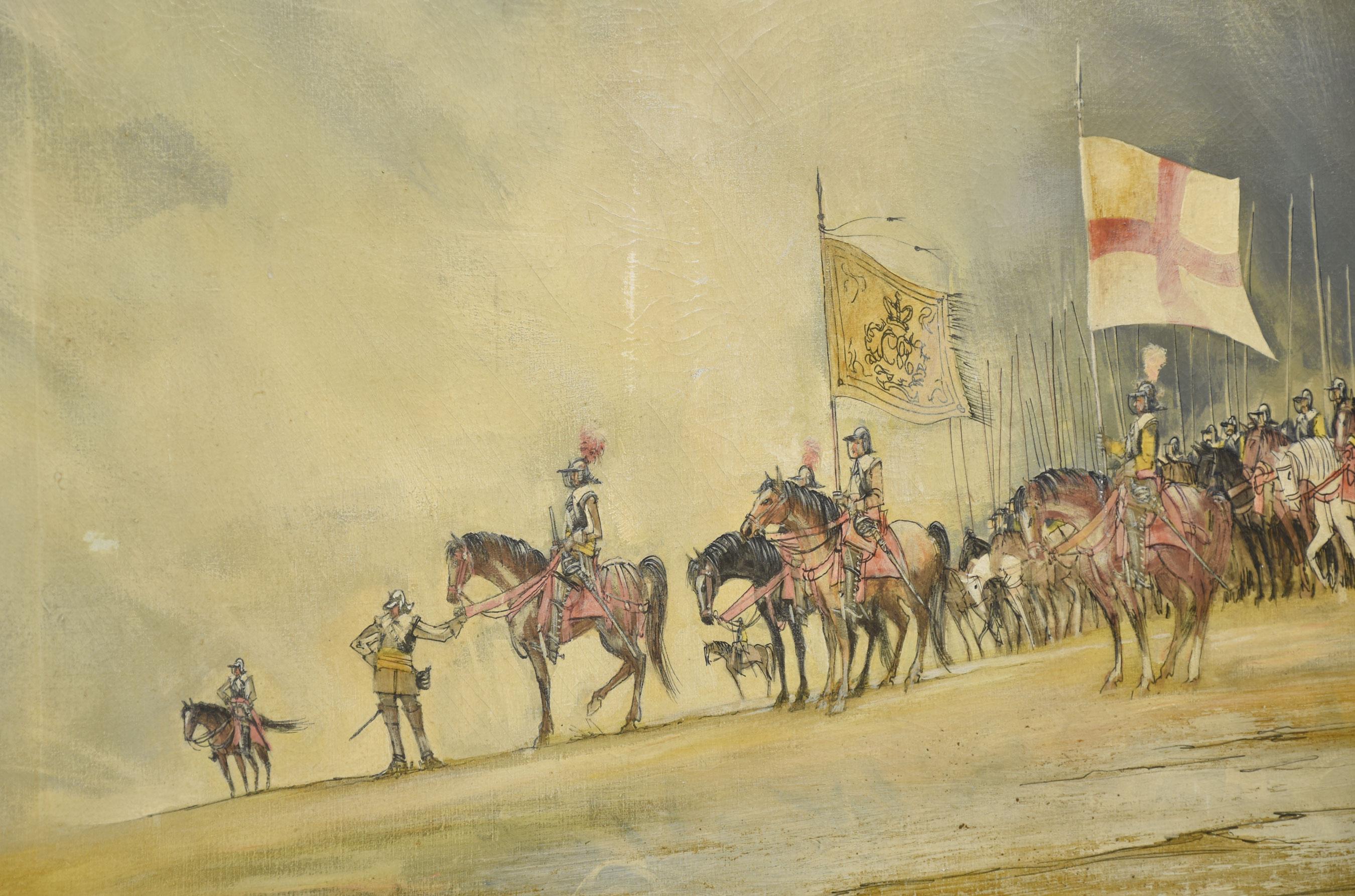 Olio su tela di Jean Sobieski in vendita 1