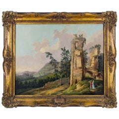 Antique Oil on Canvas by Joseph Farington