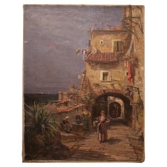 Öl auf Leinwand von Jules Félix Brien, Frankreich 1920