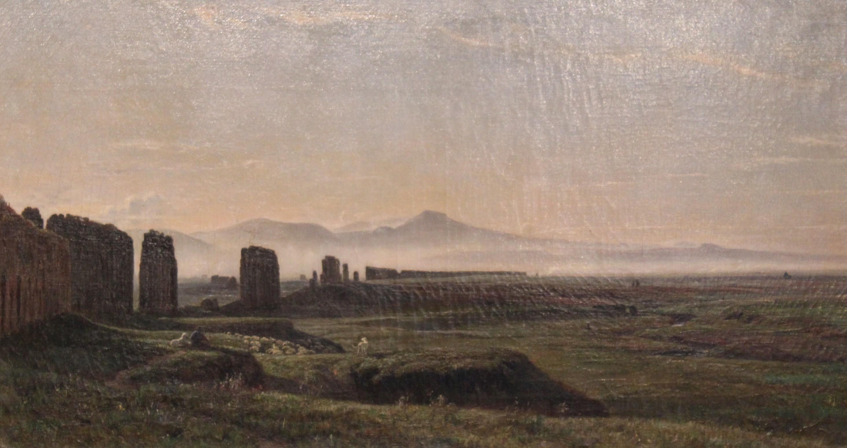 Olio su tela di Léon Rodolphe Berthoud (1822-1892) In condizioni buone in vendita a Paris, FR