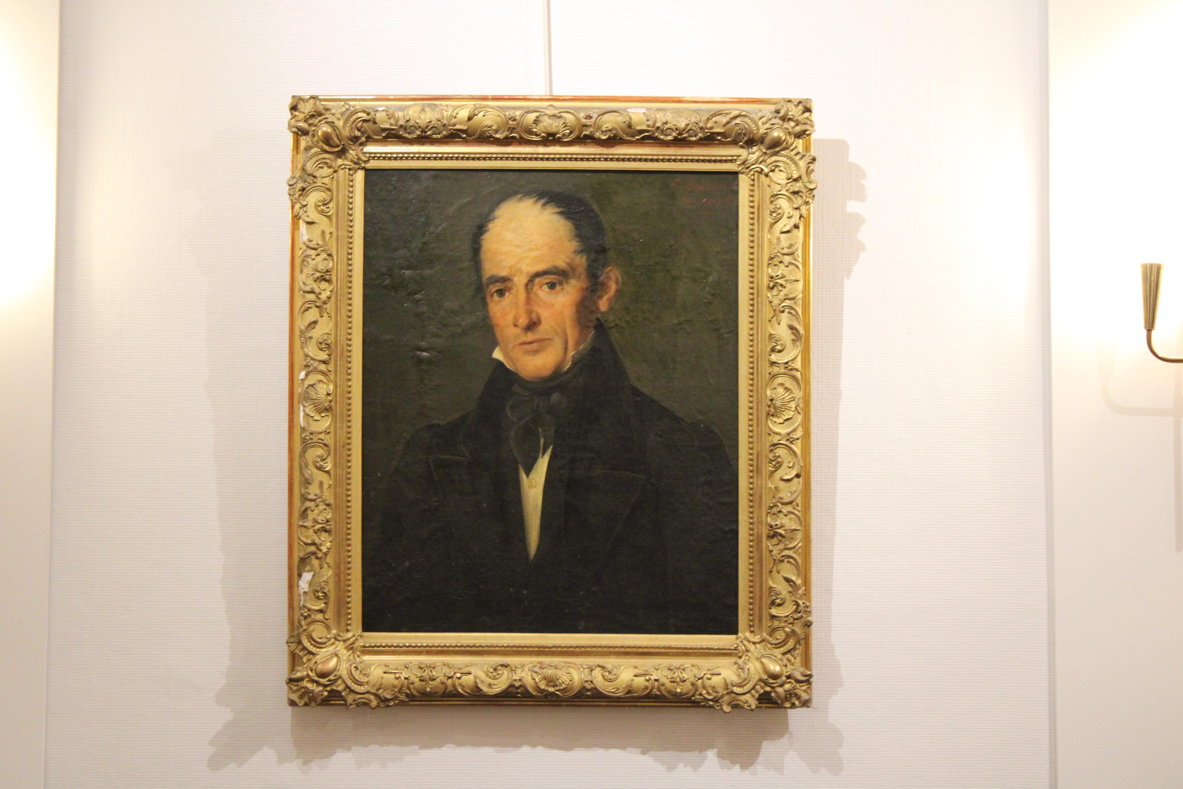 Oil on canvas by Louis-César-Joseph Ducornet, peintre né sans bras
Signed
France, early 19th century