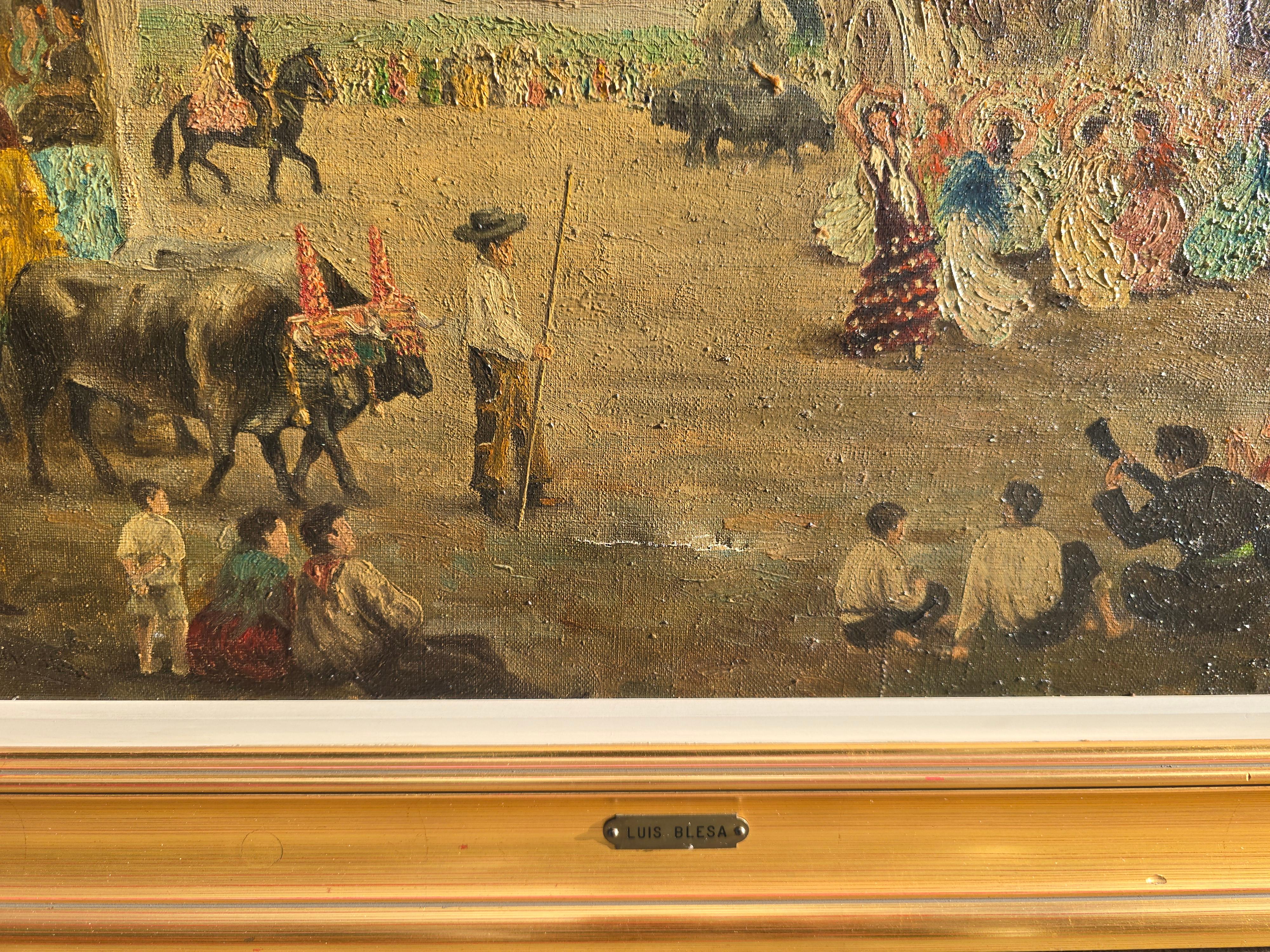 Oil on Canvas by Luis Blesa y Prats – 