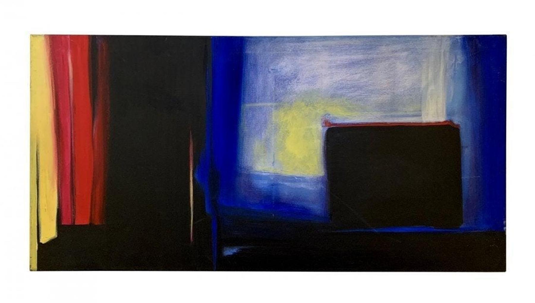 Original oil on canvas by Marlene Burns titled 