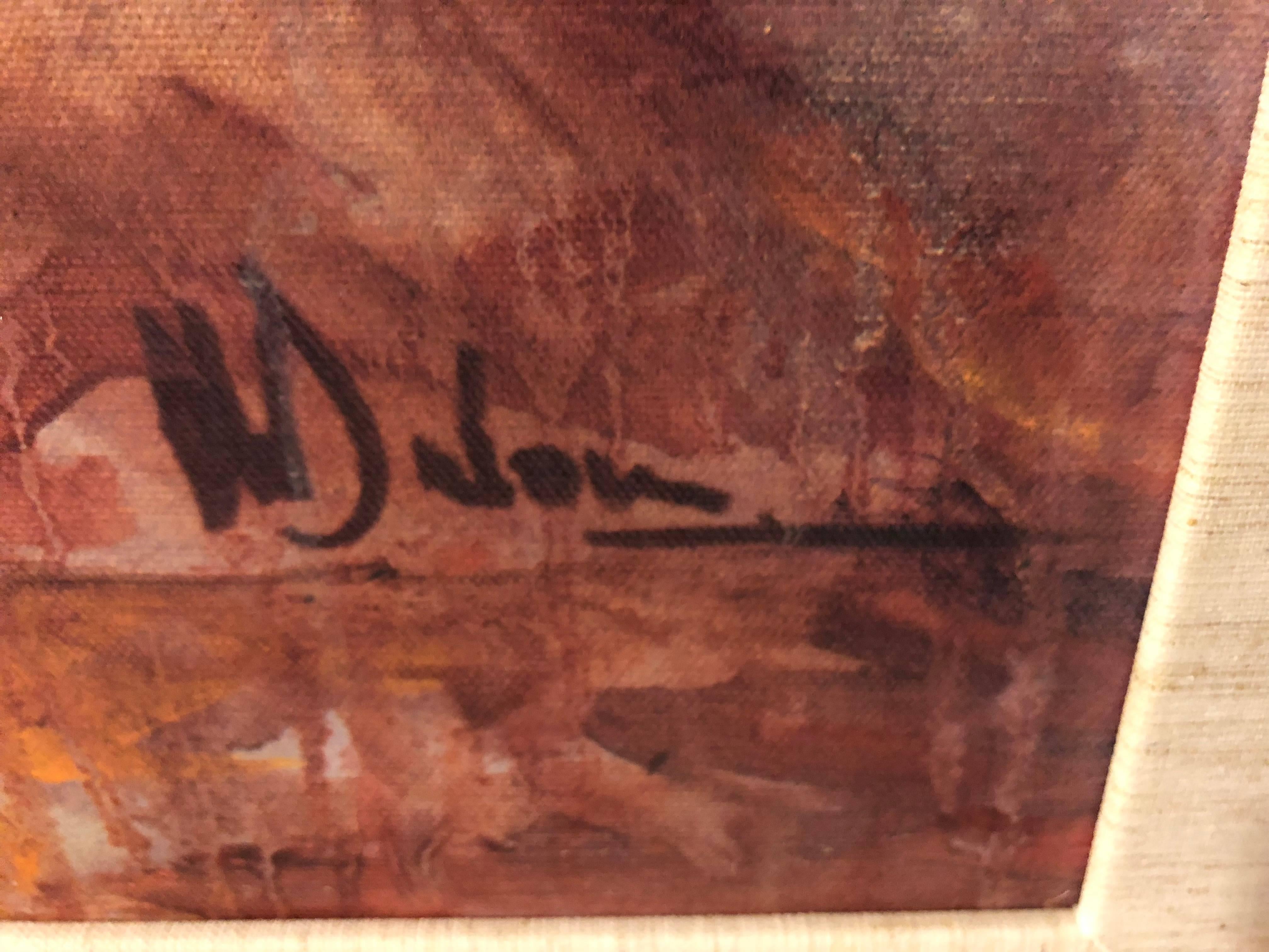Oil on Canvas by Mary Dulon Titled 