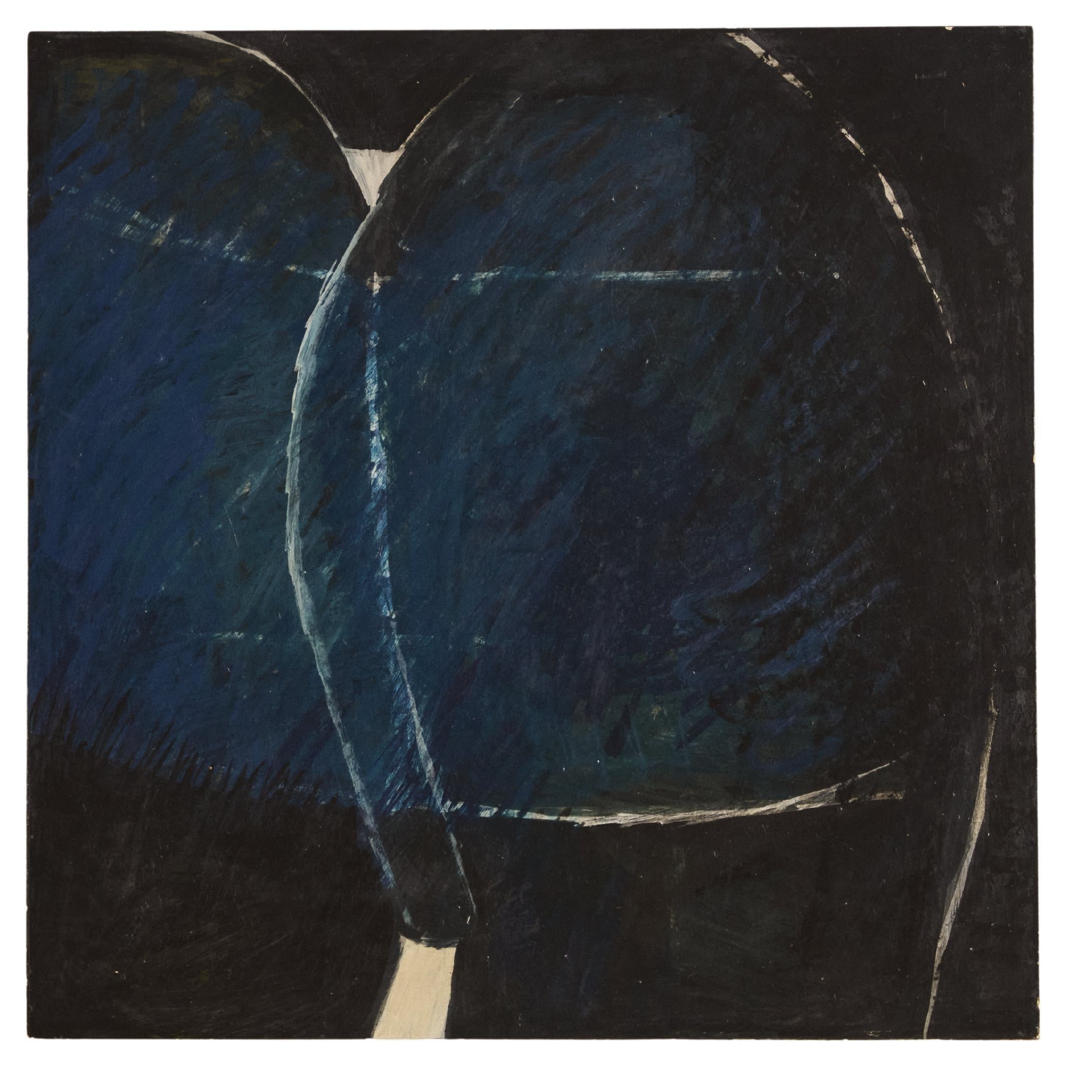 Oil on Canvas By Maurice Perrenoud c. 1964 For Sale