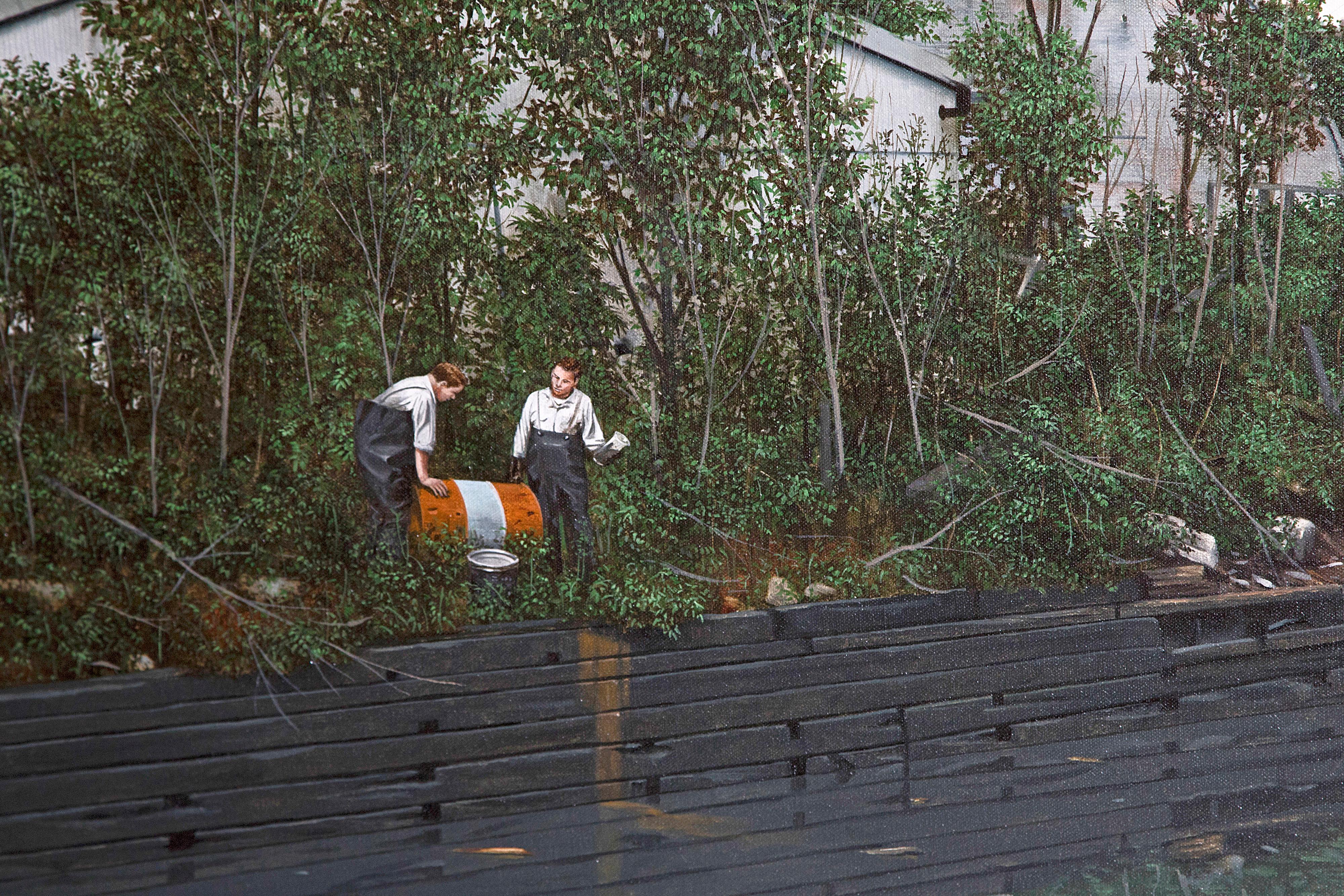 Oil on Canvas by Randy Dudley titled 