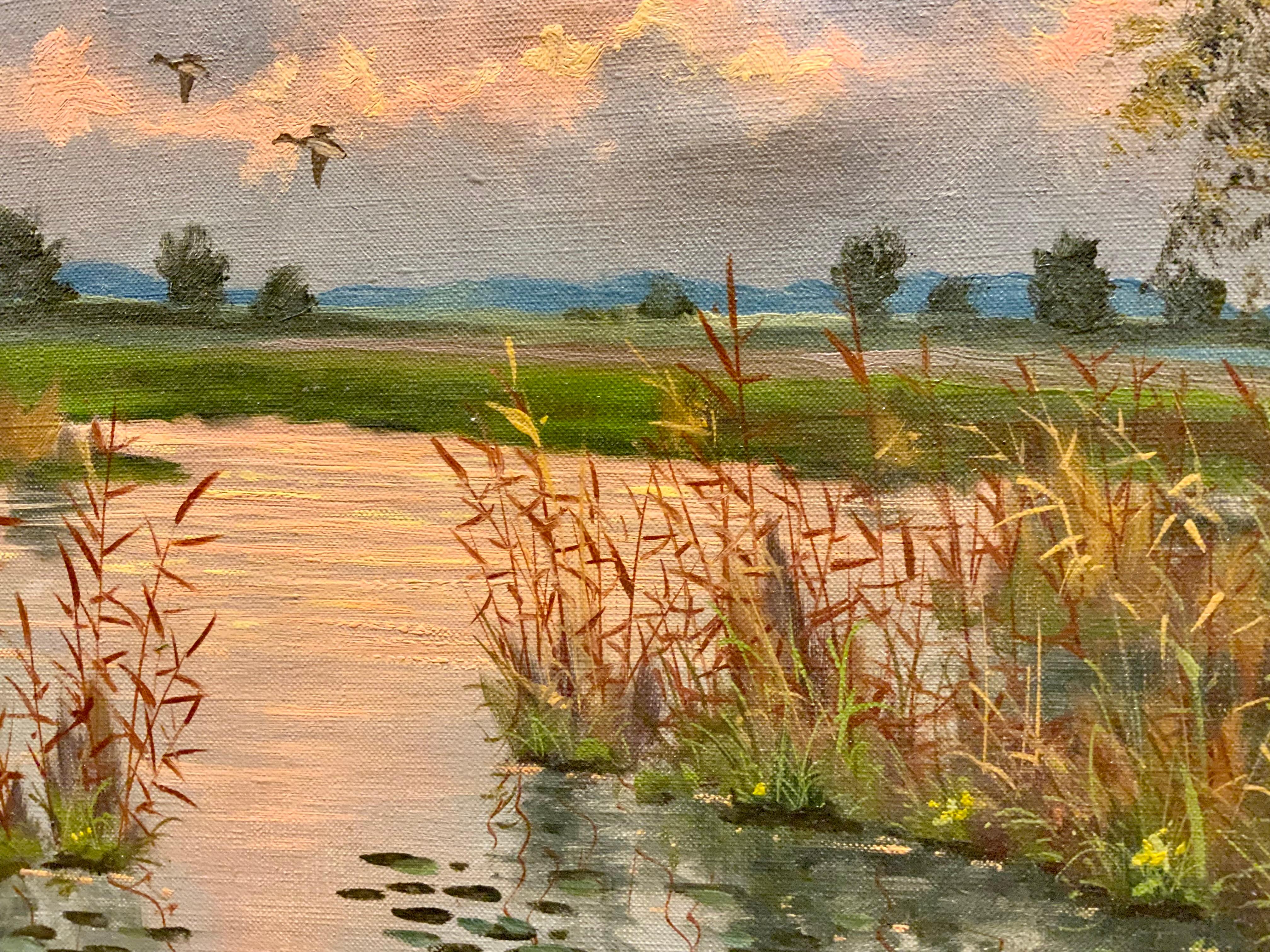 Paint Oil on canvas by Svend Jensen