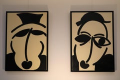 Oil on canvas by the German artist Peter Krüger 2004