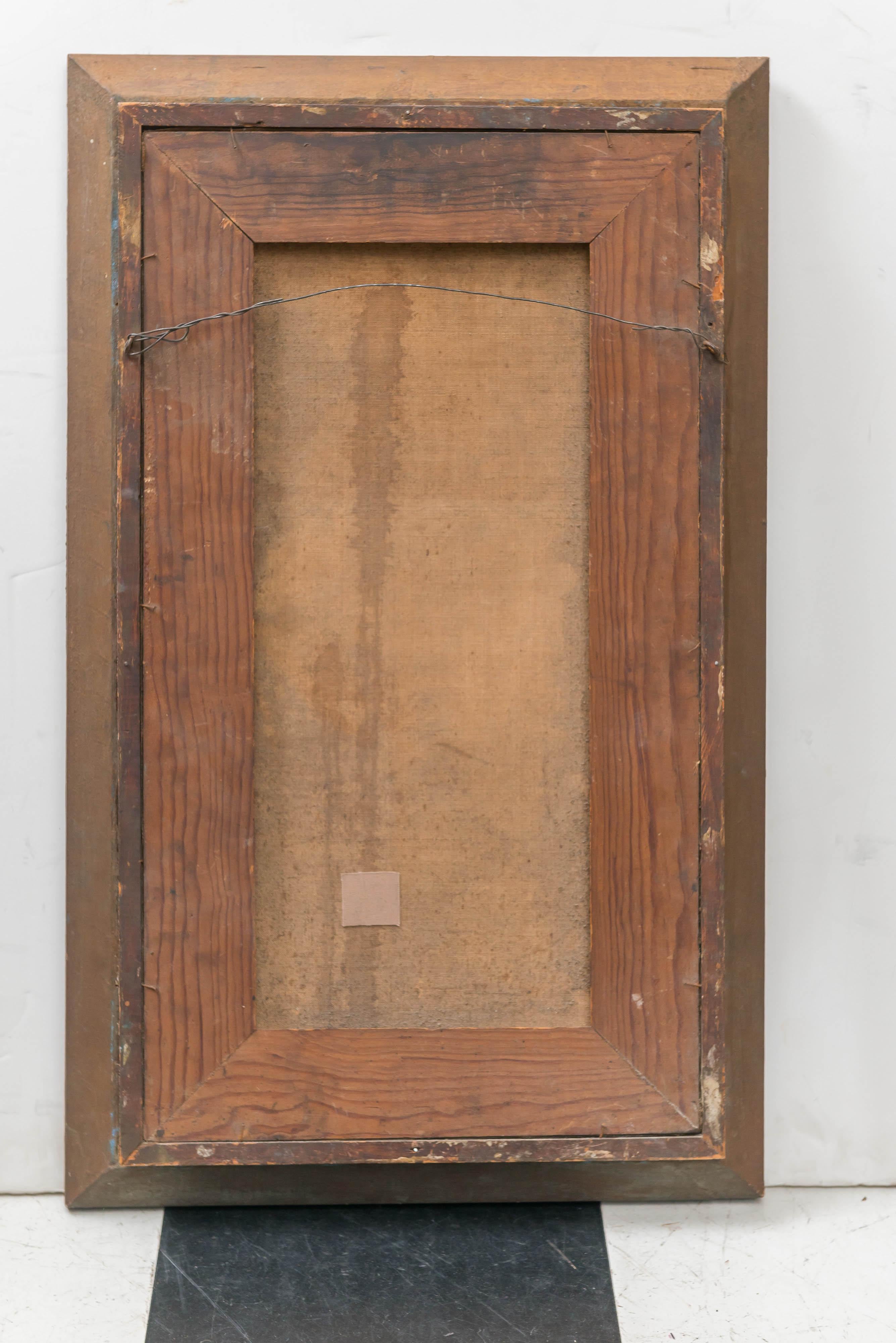 Öl auf Leinwand um 1896 