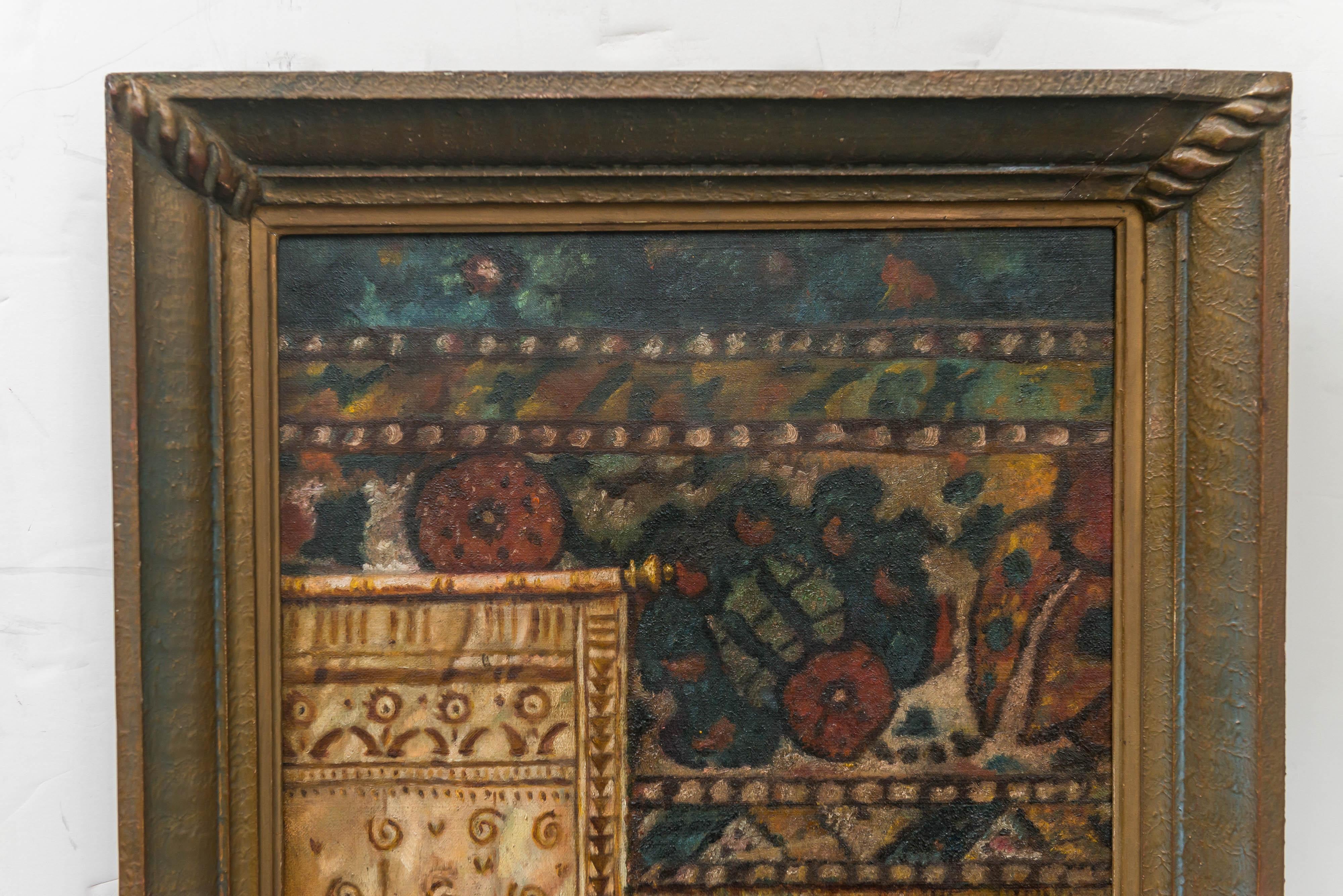 Öl auf Leinwand um 1896 