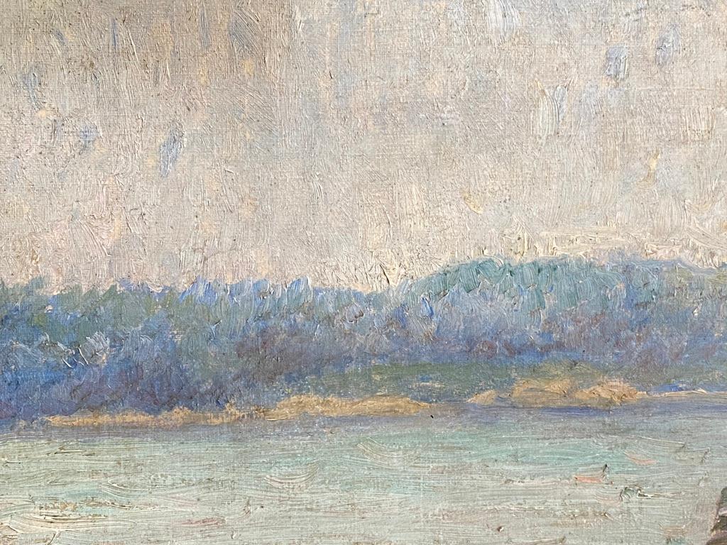 Oil on Canvas Coastal Landscape Painting 3