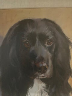 Oil on Canvas Cocker Spaniel Portrait