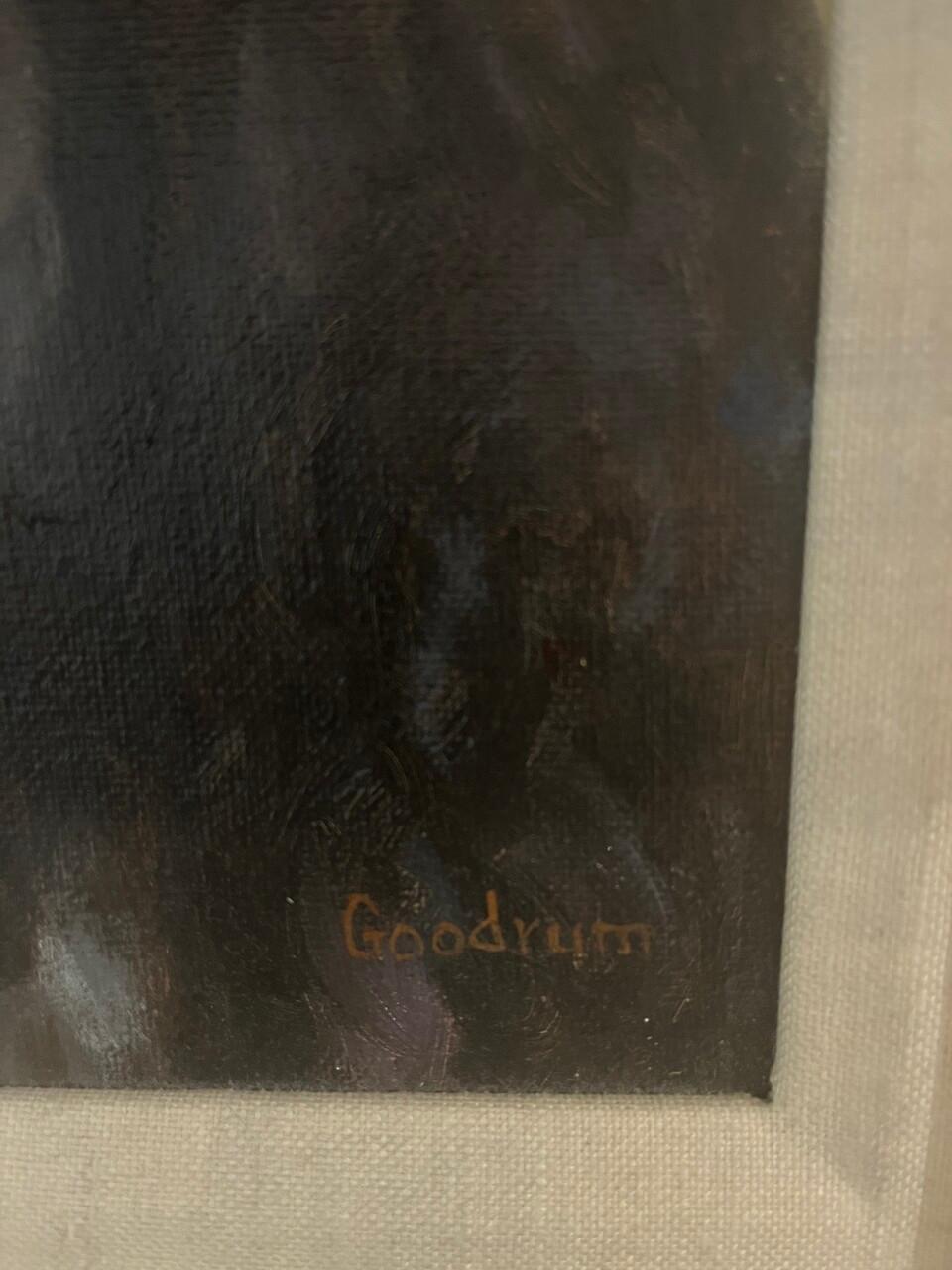 Öl auf Leinwand Cocker Spaniel Portrait (Sonstiges) im Angebot