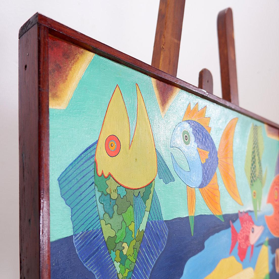 Öl auf Leinwand 