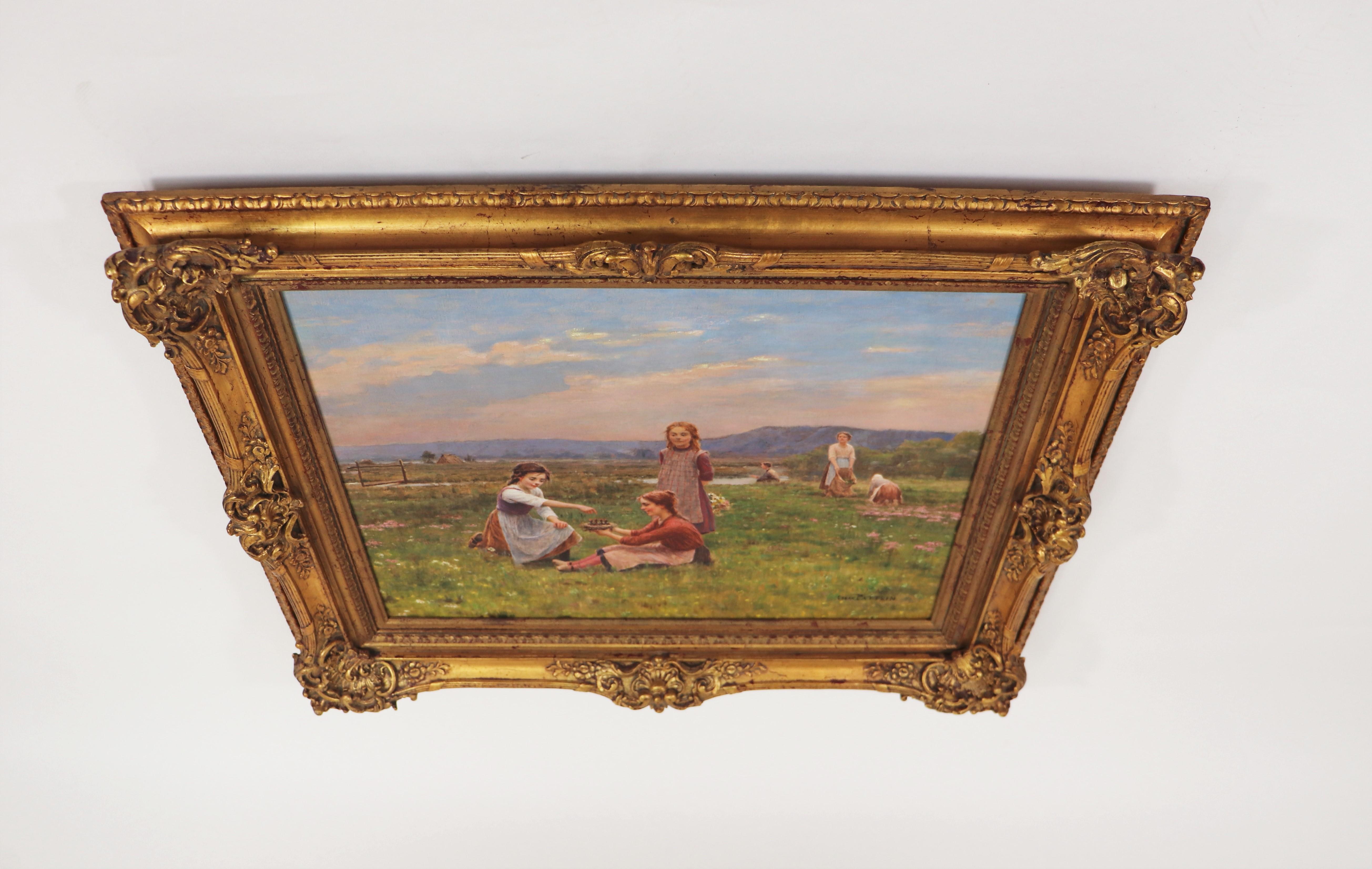 Hand-Carved Oil on Canvas 