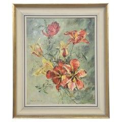 Öl auf Leinwand Florales Stilleben