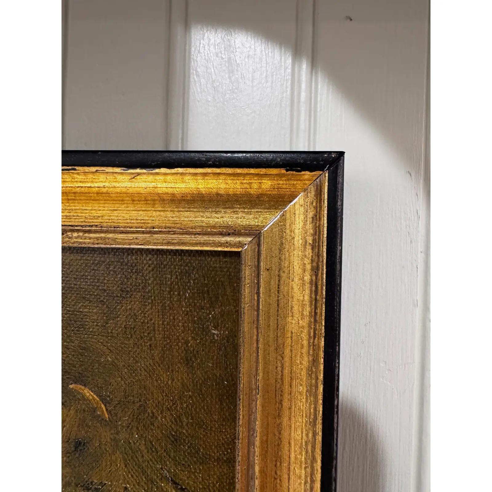 Öl auf Leinwand Blumen in Vase im Zustand „Hervorragend“ im Angebot in Nashville, TN