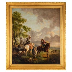 Oil on Canvas, Follower of Karel Van Falens, Flemish School