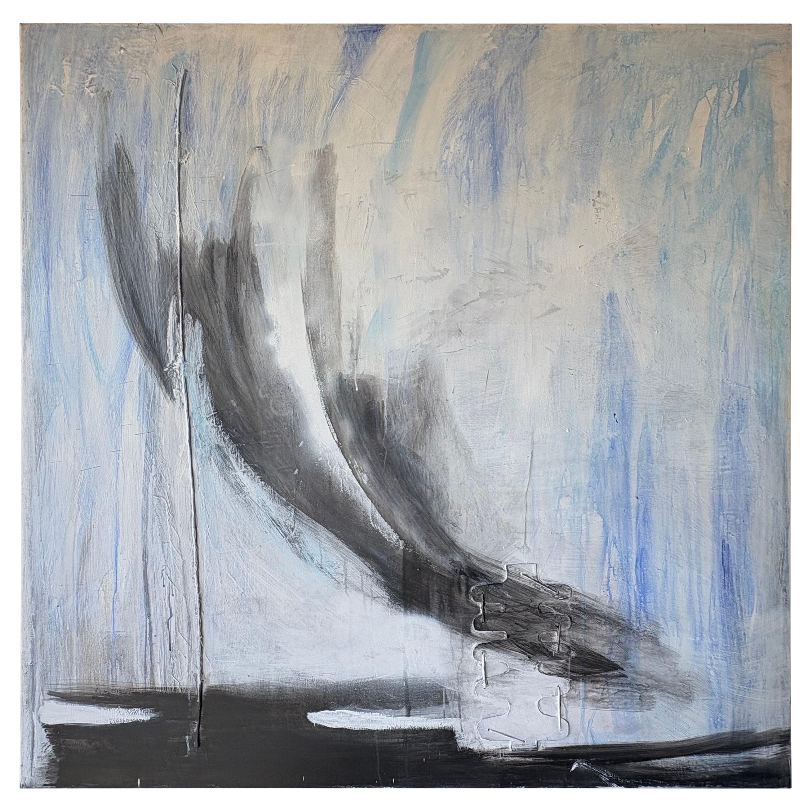 Italienische Moderne Öl auf Leinwand von Fausta Dossi