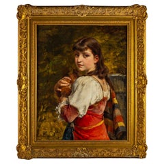 Antique Oil on Canvas from the 19th Century
