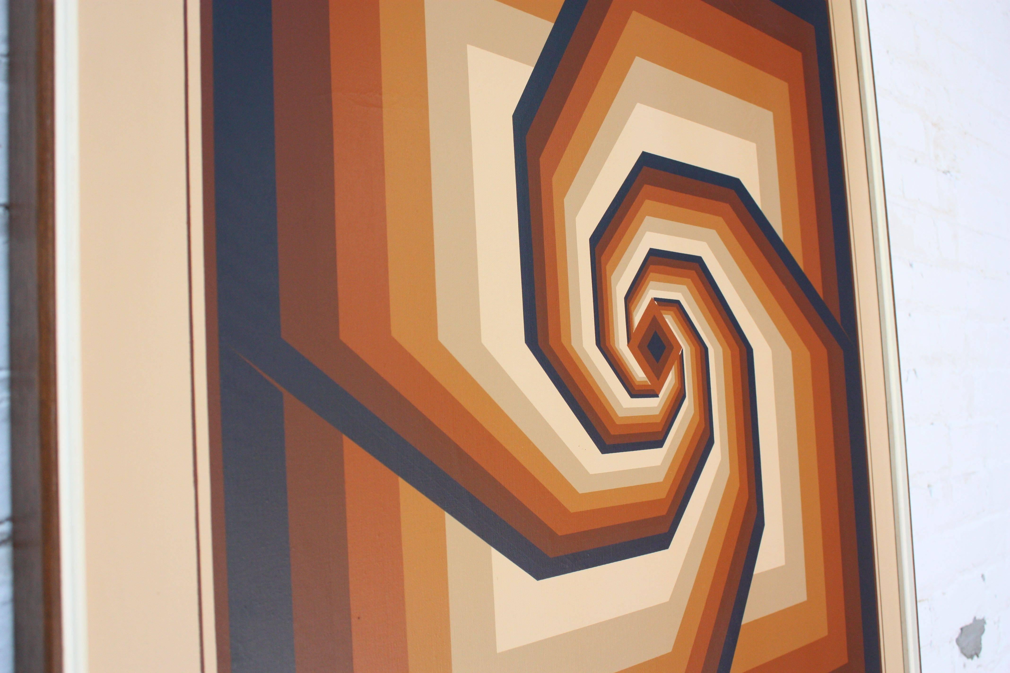 Öl auf leinwand Geometrische Op Art von Letterman (amerikanisch)