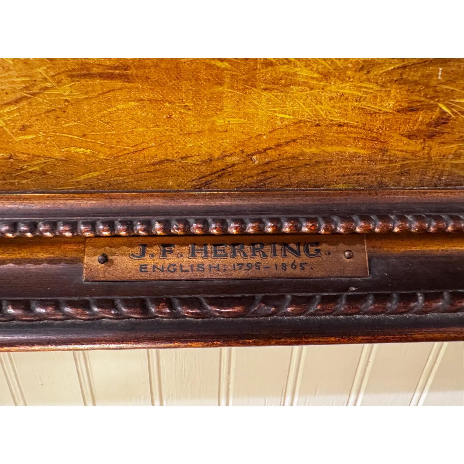 Oil on Canvas Horse in Stable (Mittleres 19. Jahrhundert) im Angebot