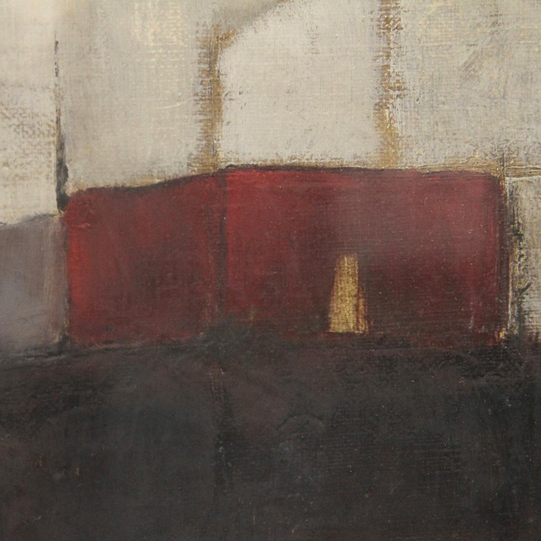 Mid-20th Century Oil on Canvas 'Il Palo' by Gianni Castagneto, 1959 For Sale