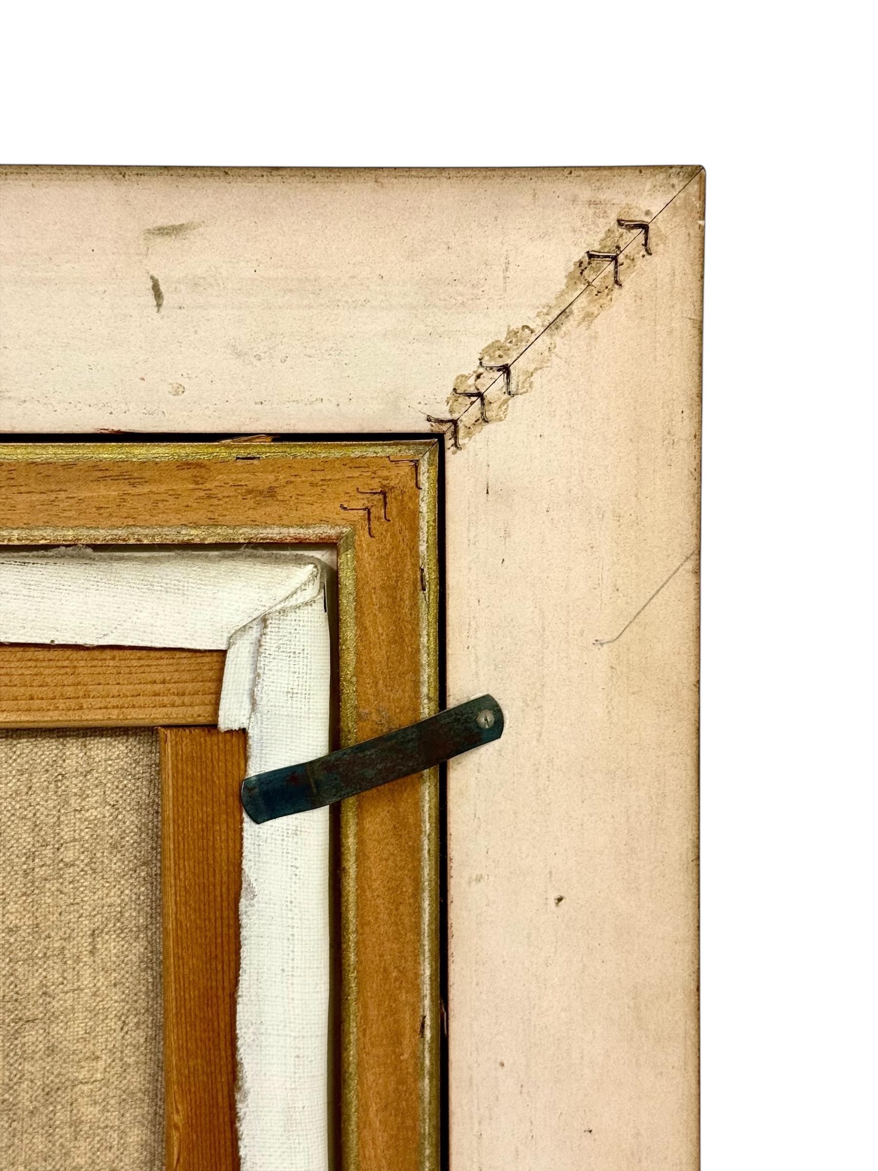 Oil on Canvas in a Giltwood Frame 