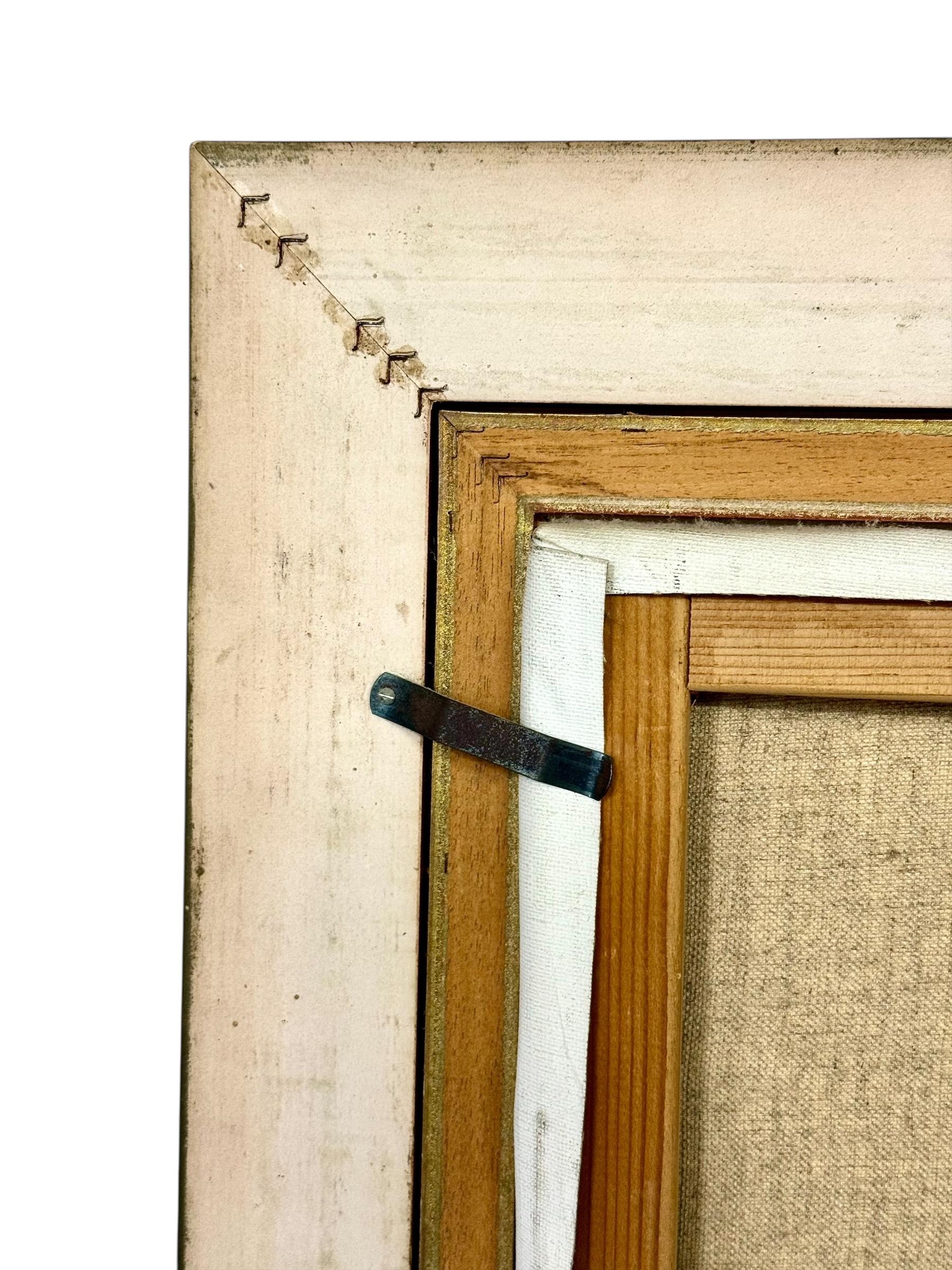 Oil on Canvas in a Giltwood Frame 