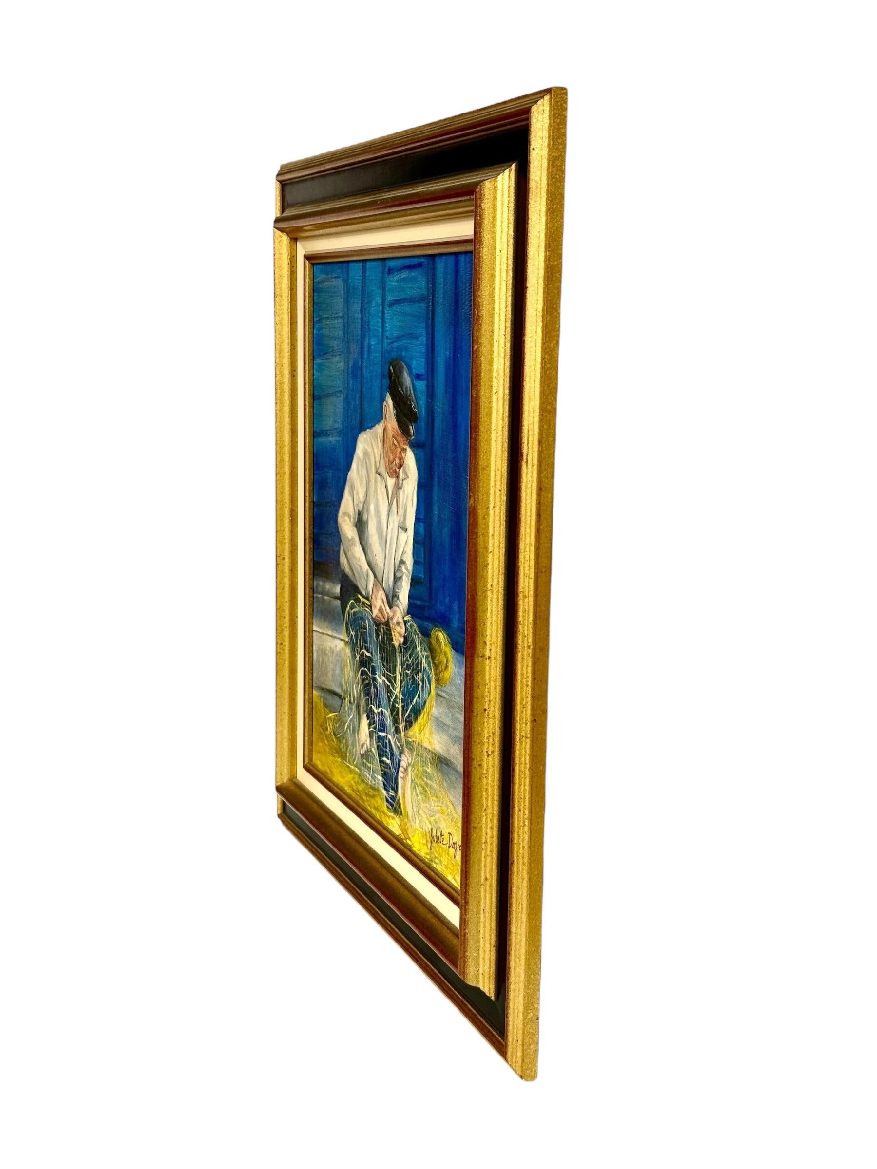 Oil on Canvas in a Giltwood Frame 