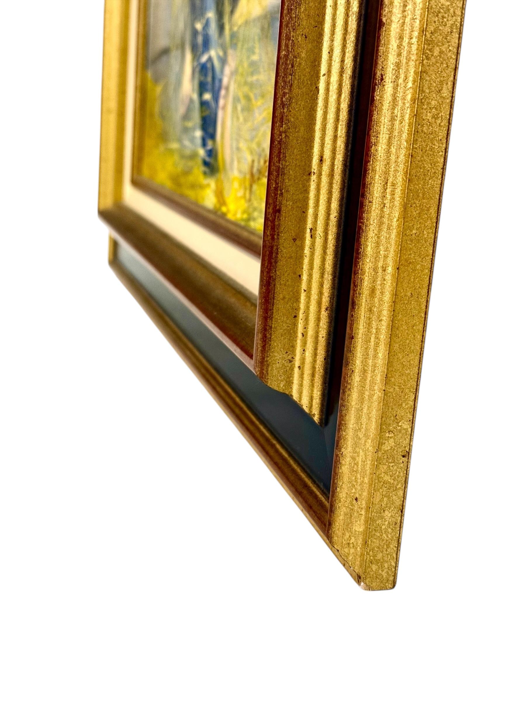 Oil on Canvas in a Giltwood Frame 