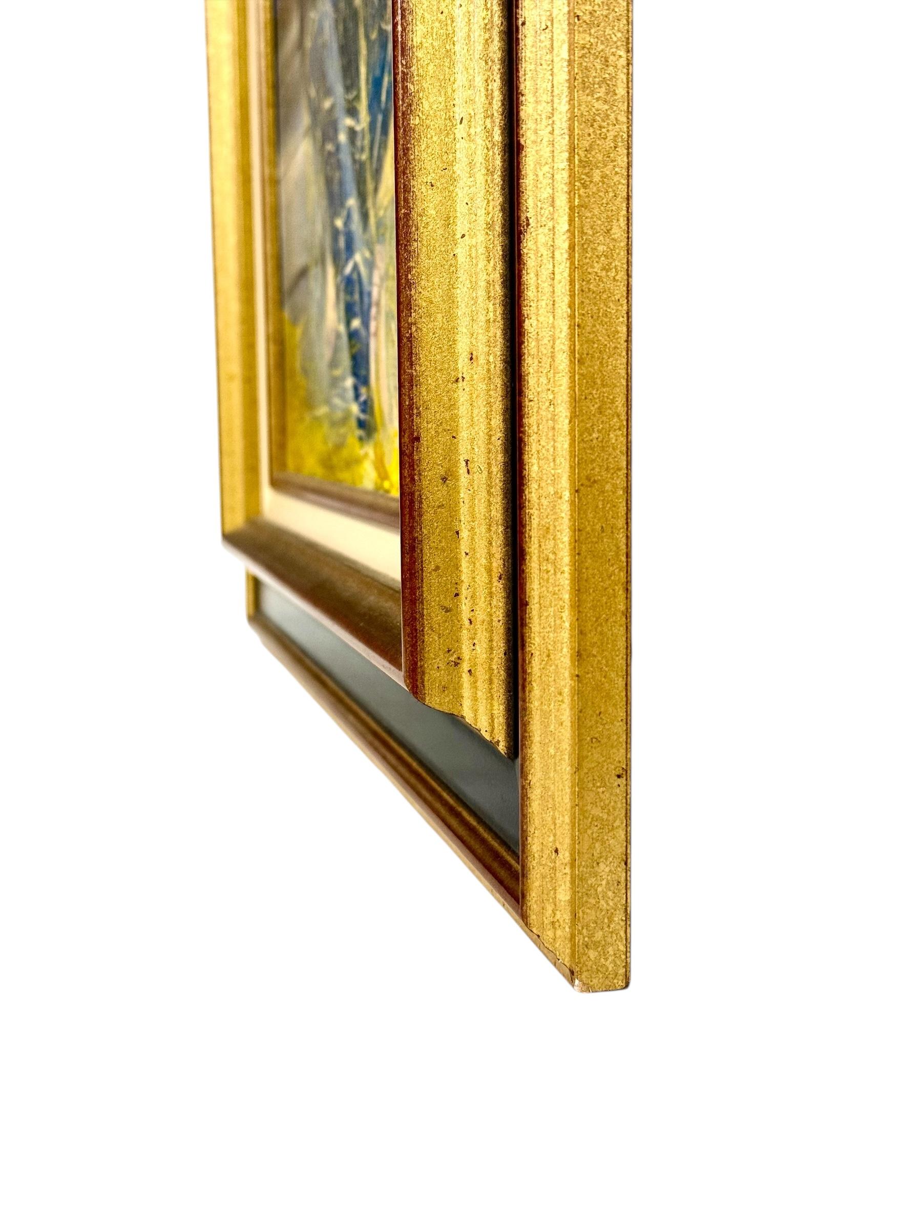 Oil on Canvas in a Giltwood Frame 