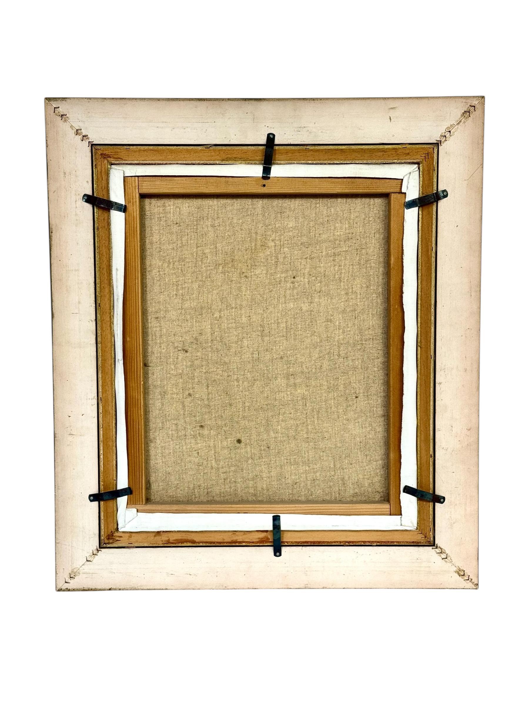 Oil on Canvas in a Giltwood Frame 