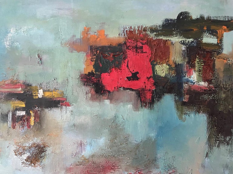 oil on canvas, in the manner of Mohammad Kibria, Dhaka, Bangladesh