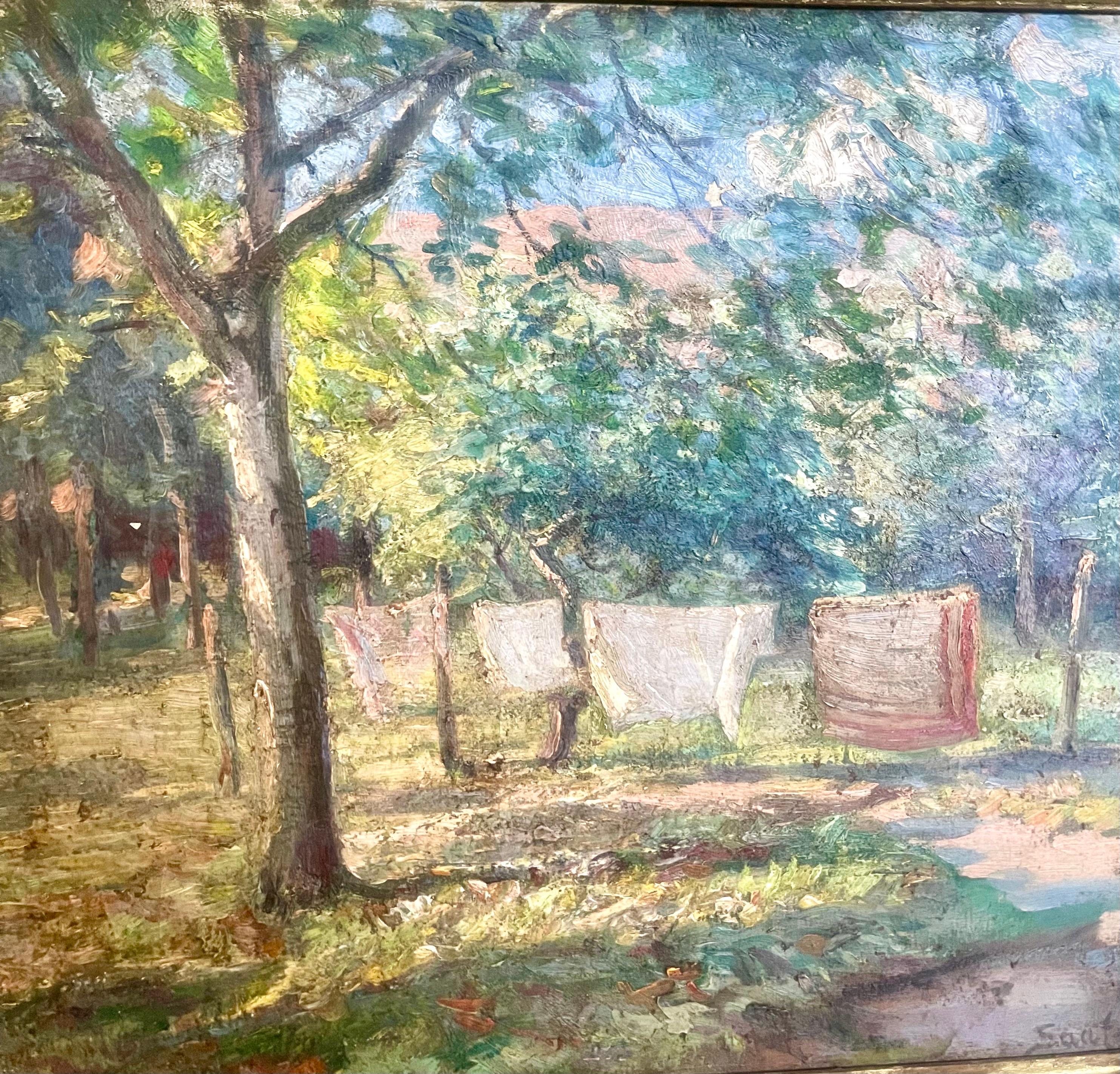 Öl auf Leinwand 