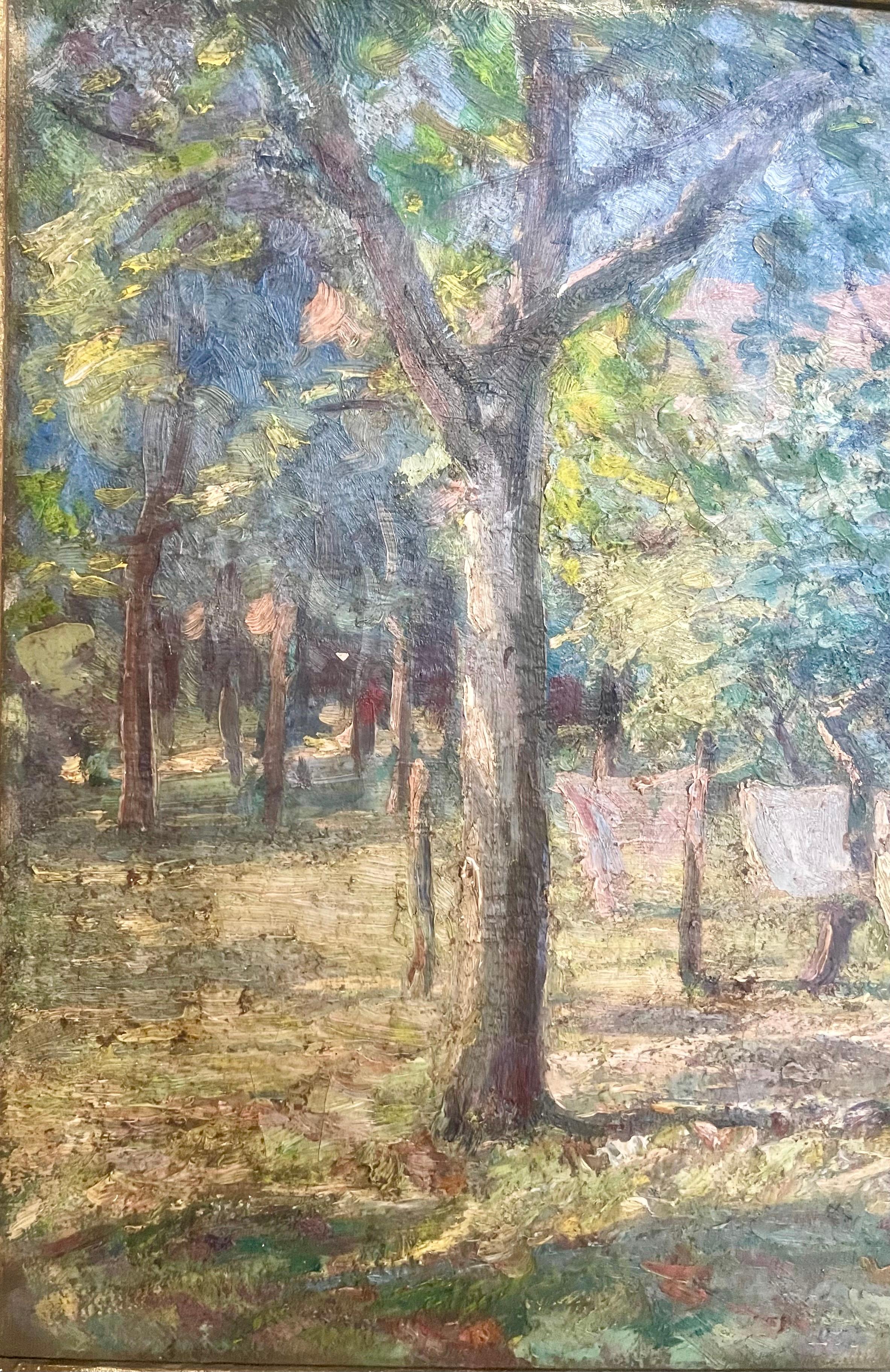 Öl auf Leinwand 
