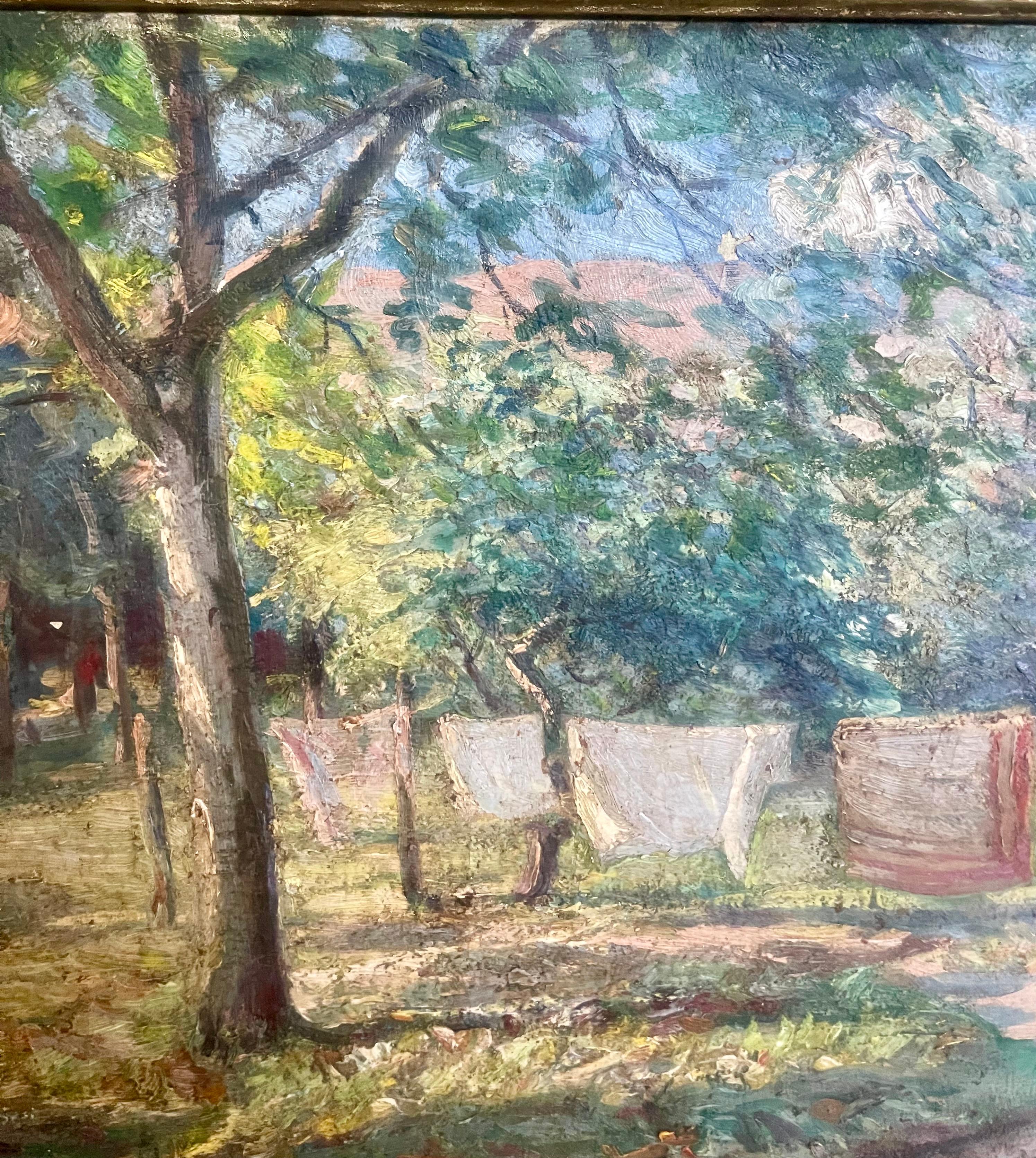 Öl auf Leinwand 